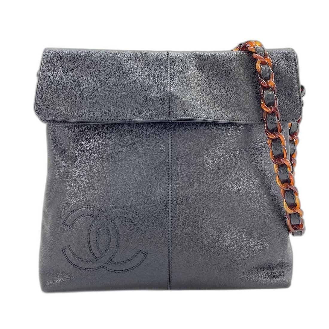 Chanel CHANEL Shoulder Bag Black: --- Catalog ---Category: SizeSize (HxWxD): 30cm x 29cm x 8.5cm / 11.81'' x 11.41'' x 3.34''Category: DesignType: Shoulder bagColor: BlackGender: WomenCategory: GeneralBrand: Chanel--- Item List
