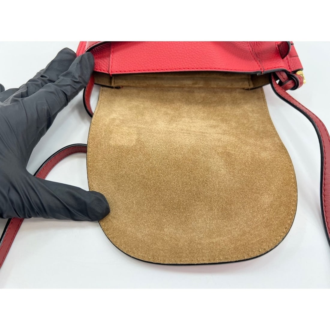 Loewe Gate Mini Shoulder Bag, Red - 11