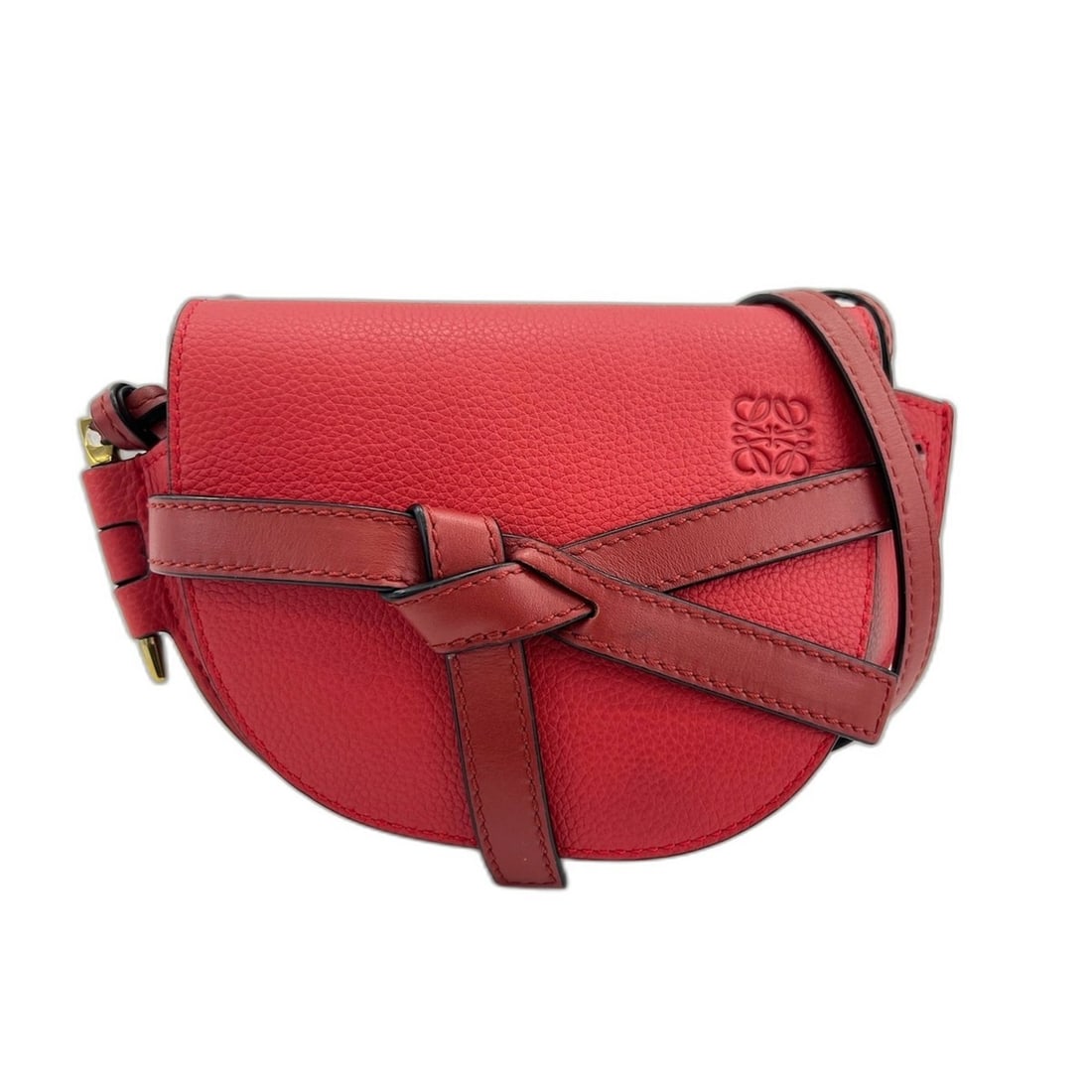 Loewe Gate Mini Shoulder Bag, Red: --- Catalog ---Category: SizeSize (HxWxD): 10cm x 17cm x 7cm / 3.93'' x 6.69'' x 2.75''Category: DesignType: Shoulder bagColor: Red colorGender: WomenCategory: GeneralBrand: Loewe--- Item List ---Sect