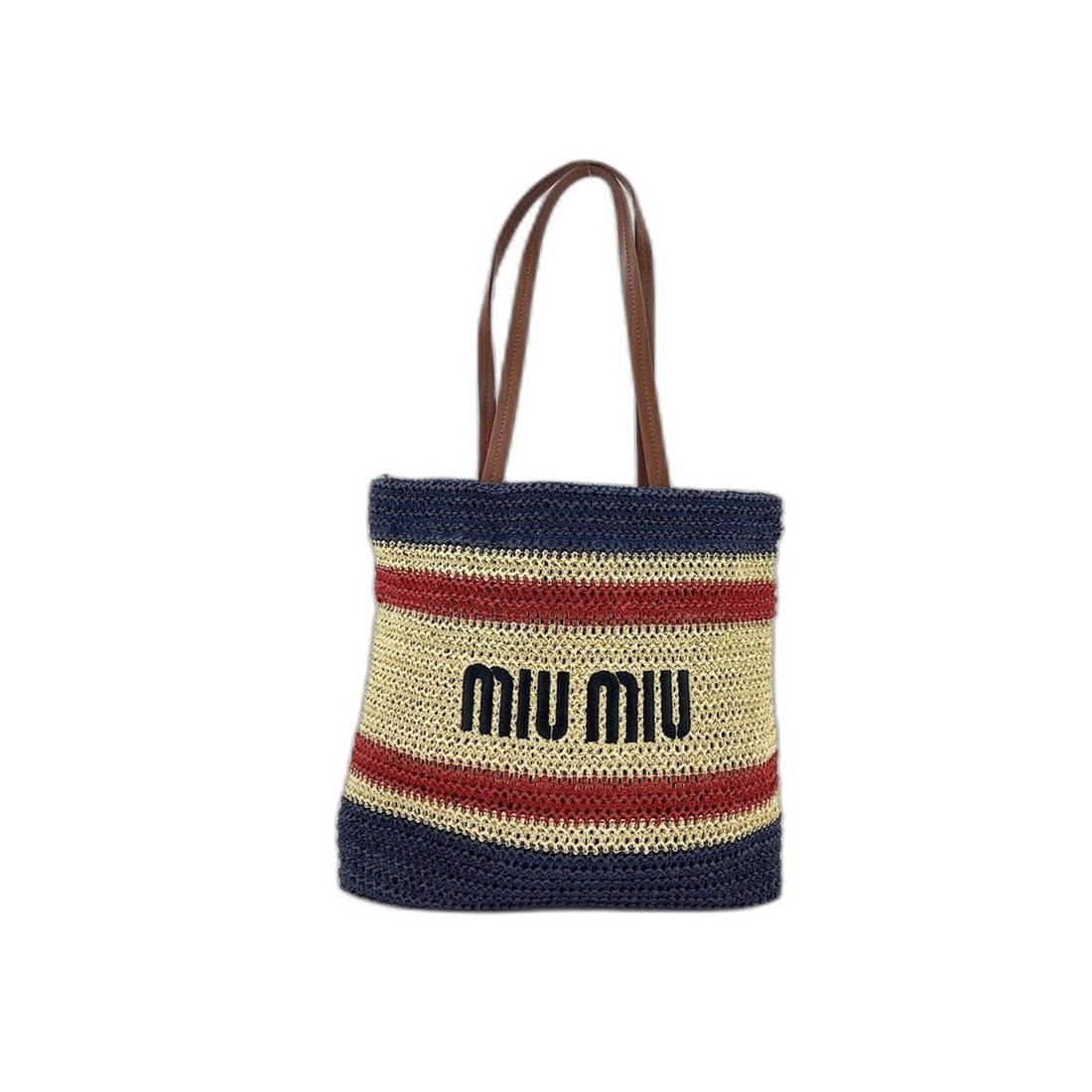 Miu Miu Miu tote bag, multicolor: --- Catalog ---Category: SizeSize (HxWxD): 28.5cm x 33cm x 13.5cm / 11.22'' x 12.99'' x 5.31''Category: DesignType: Tote bagColor: Multi-colorGender: WomenCategory: GeneralBrand: Miu Miu--- Item List