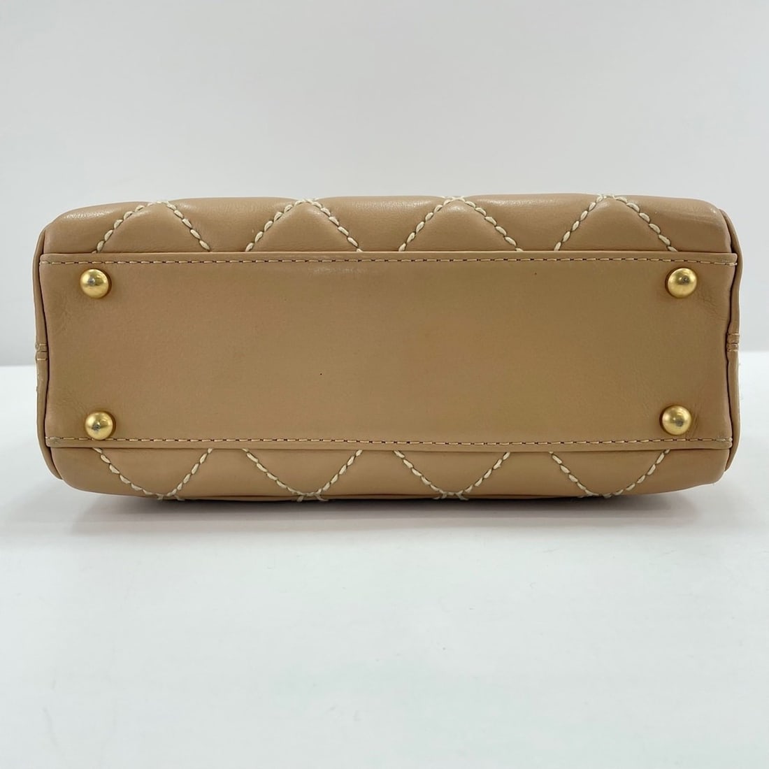 Chanel handbag, beige - 7