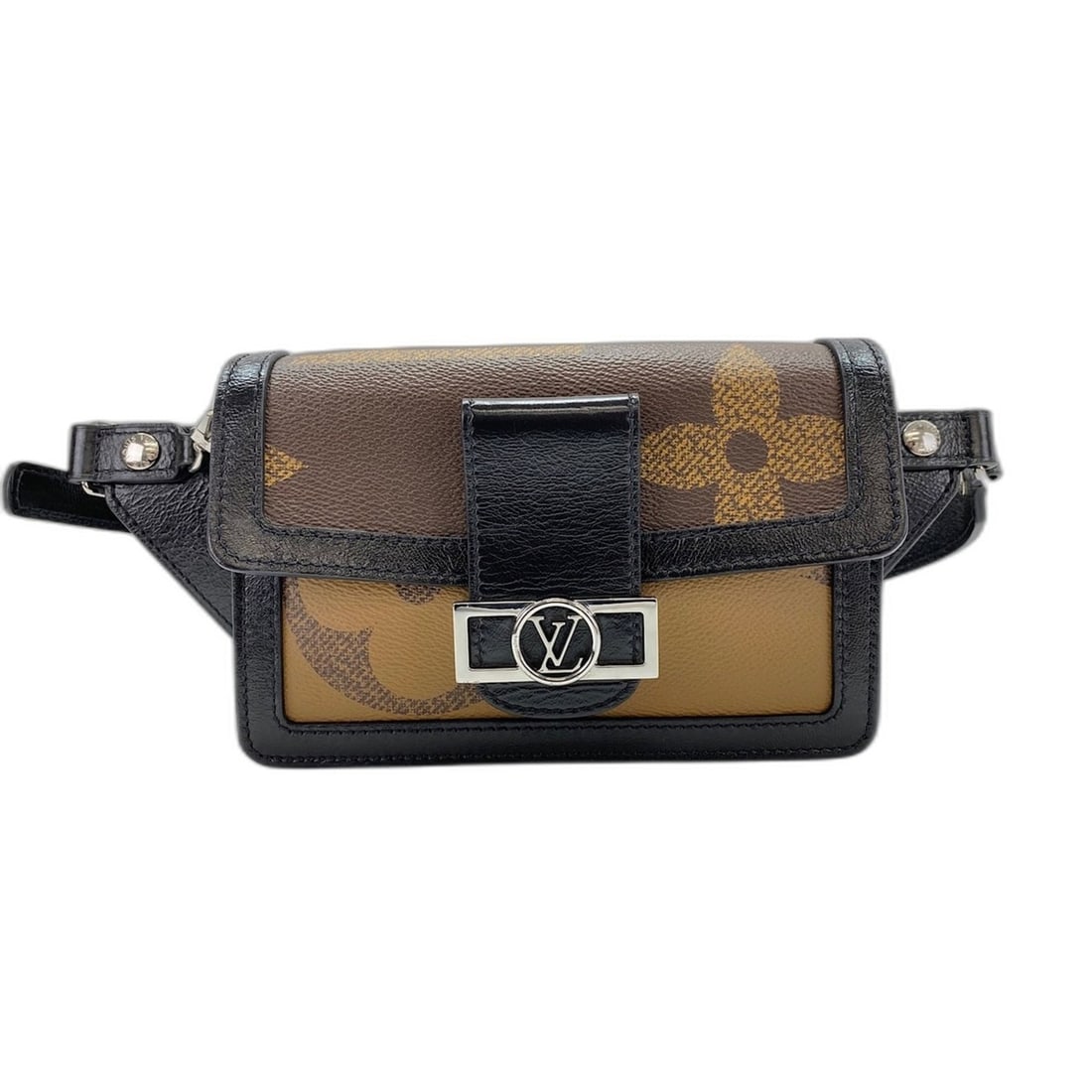 Louis Vuitton Bumbag Dauphine Waist Bag Brown: --- Catalog ---Category: SizeSize (HxWxD): 12cm x 19cm x 4cm / 4.72'' x 7.48'' x 1.57''Category: DesignType: Fanny packColor: BrownGender: Men,WomenCategory: GeneralBrand: Louis Vuitton--- Item List -