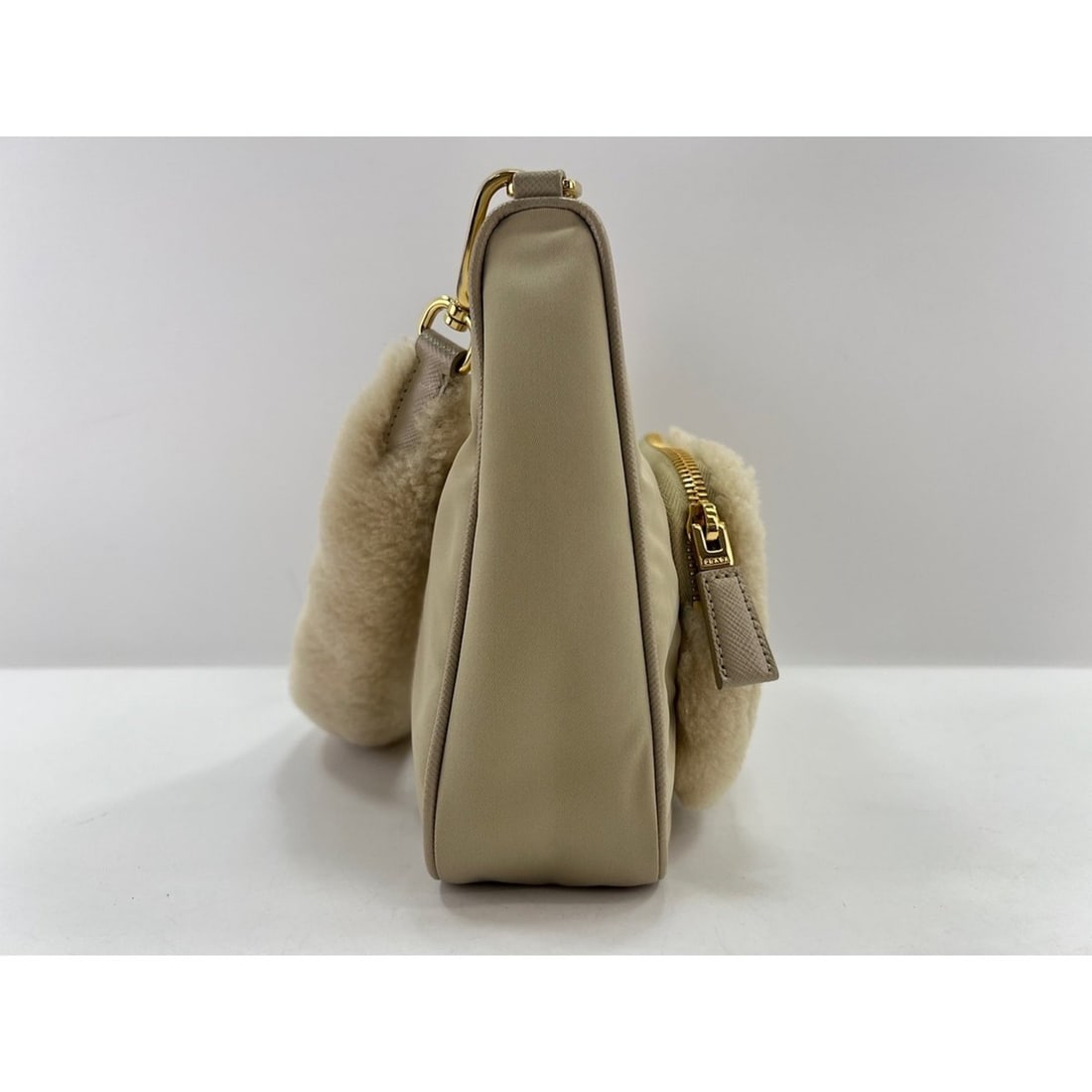 Prada shoulder bag, beige - 6