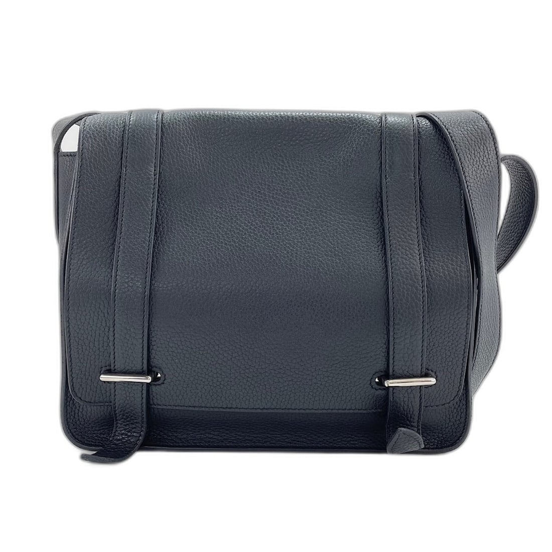 Hermes Steve Caporal 27 Shoulder Bag, Brown: --- Catalog ---Category: SizeSize (HxWxD): 24cm x 27cm x 7cm / 9.44'' x 10.62'' x 2.75''Strap Length: 115cm - 136cm / 45.27'' - 53.54''Category: DesignType: Shoulder bagColor: BrownGender: