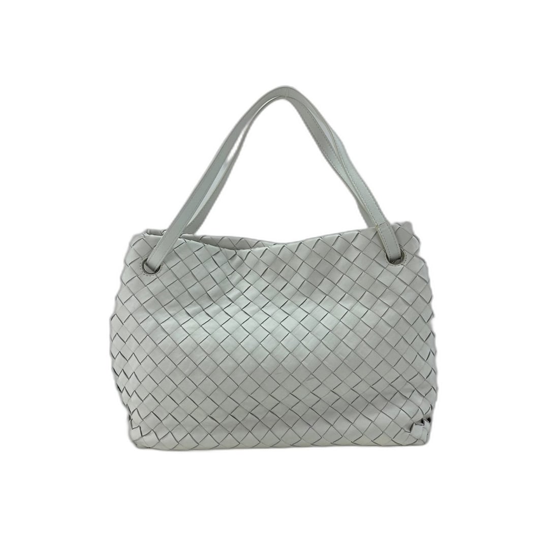 Bottega Veneta Intrecciato Tote Bag, White: --- Catalog ---Category: SizeHandle Drop: 17.00cm / 6.69''Size (HxWxD): 25cm x 38cm x 15cm / 9.84'' x 14.96'' x 5.9''Category: DesignType: Tote bagColor: WhiteGender: WomenMaterial: Intrecciato
