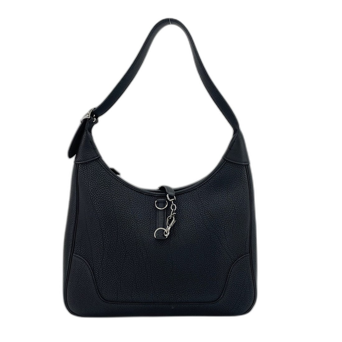Hermes Trim 31 Shoulder Bag, Black: --- Catalog ---Category: SizeSize (HxWxD): 22cm x 31cm x 9cm / 8.66'' x 12.2'' x 3.54''Strap Length: 48cm - 51cm / 18.89'' - 20.07''Category: DesignType: Shoulder bagColor: BlackGender: