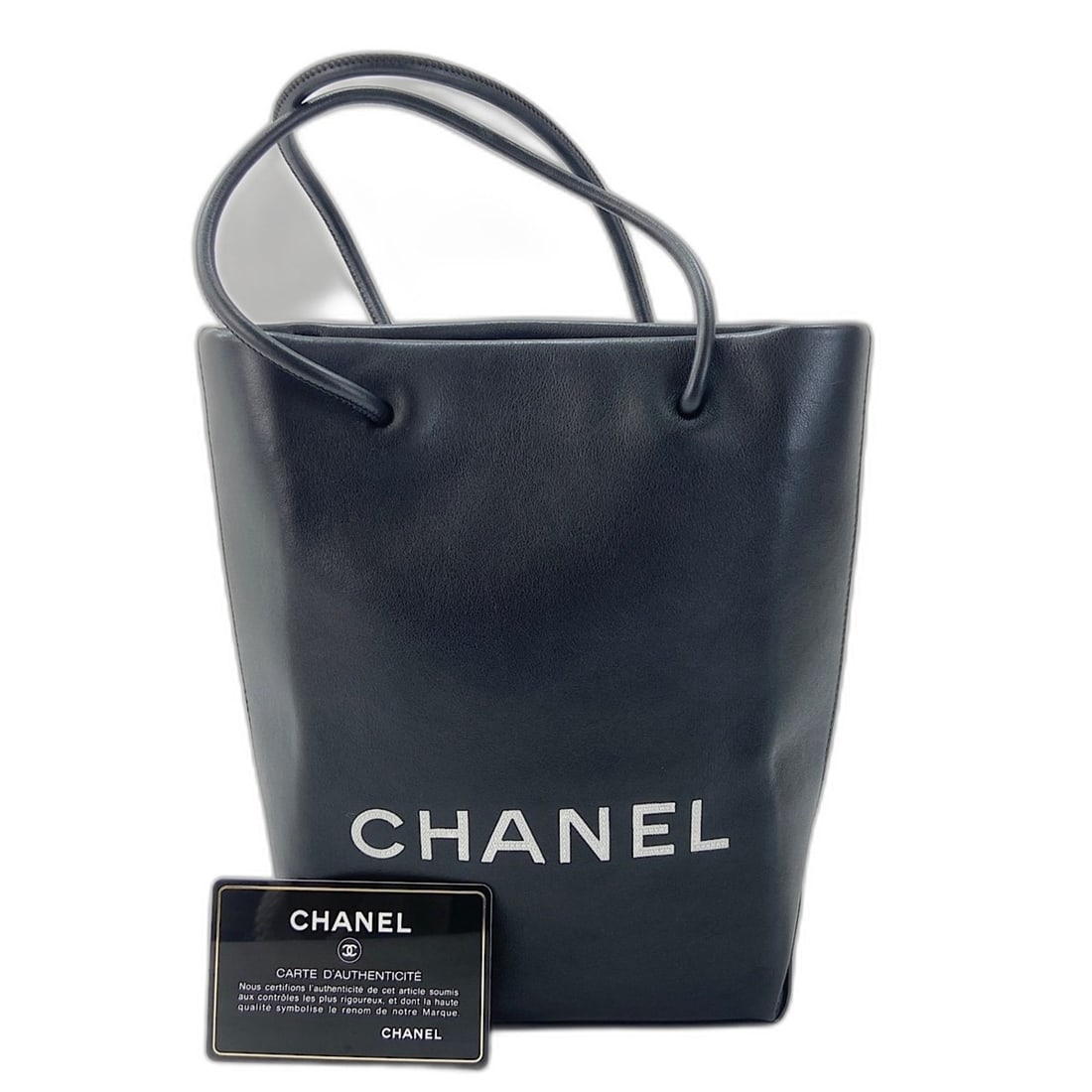 Chanel Essential Tote Bag, Black: --- Catalog ---Category: SizeHandle Drop: 11.00cm / 4.33''Size (HxWxD): 22cm x 15cm x 7cm / 8.66'' x 5.9'' x 2.75''Category: DesignType: Tote bagColor: BlackGender: WomenCategory: GeneralBrand: