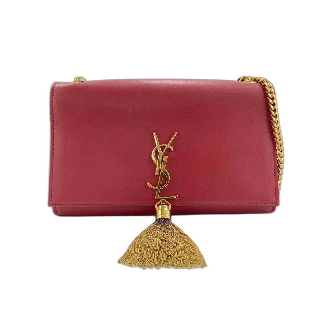 Yves Saint Laurent SAINT LAURENT PARIS Kate Shoulder Bag Red: --- Catalog ---Category: SizeSize (HxWxD): 16cm x 24cm x 6cm / 6.29'' x 9.44'' x 2.36''Strap Length: 100cm / 39.36''Category: DesignType: Shoulder bagColor: Red colorGender: WomenCategory: