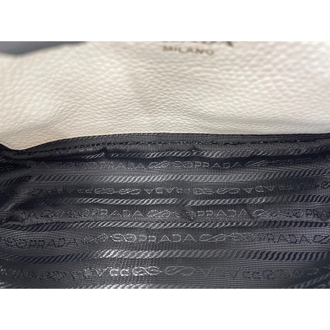 Prada PRADA Shoulder Bag White - 12