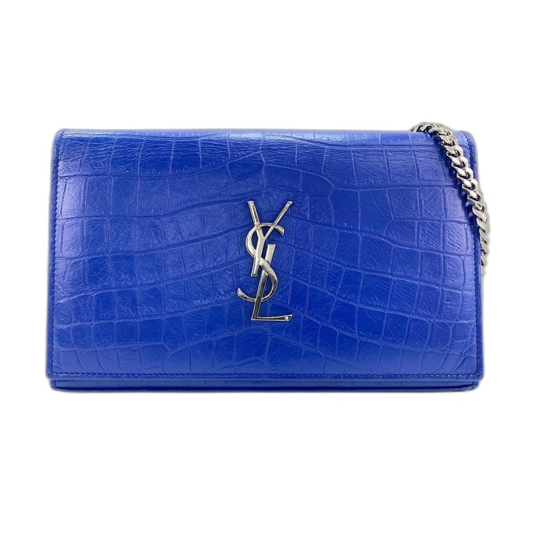 Yves Saint Laurent SAINT LAURENT PARIS Cassandra Shoulder Bag, Blue: --- Catalog ---Category: SizeSize (HxWxD): 14cm x 22cm x 2cm / 5.51'' x 8.66'' x 0.78''Strap Length: 104cm / 40.94''Category: DesignType: Shoulder bagColor: BlueGender: WomenCategory: GeneralBrand: