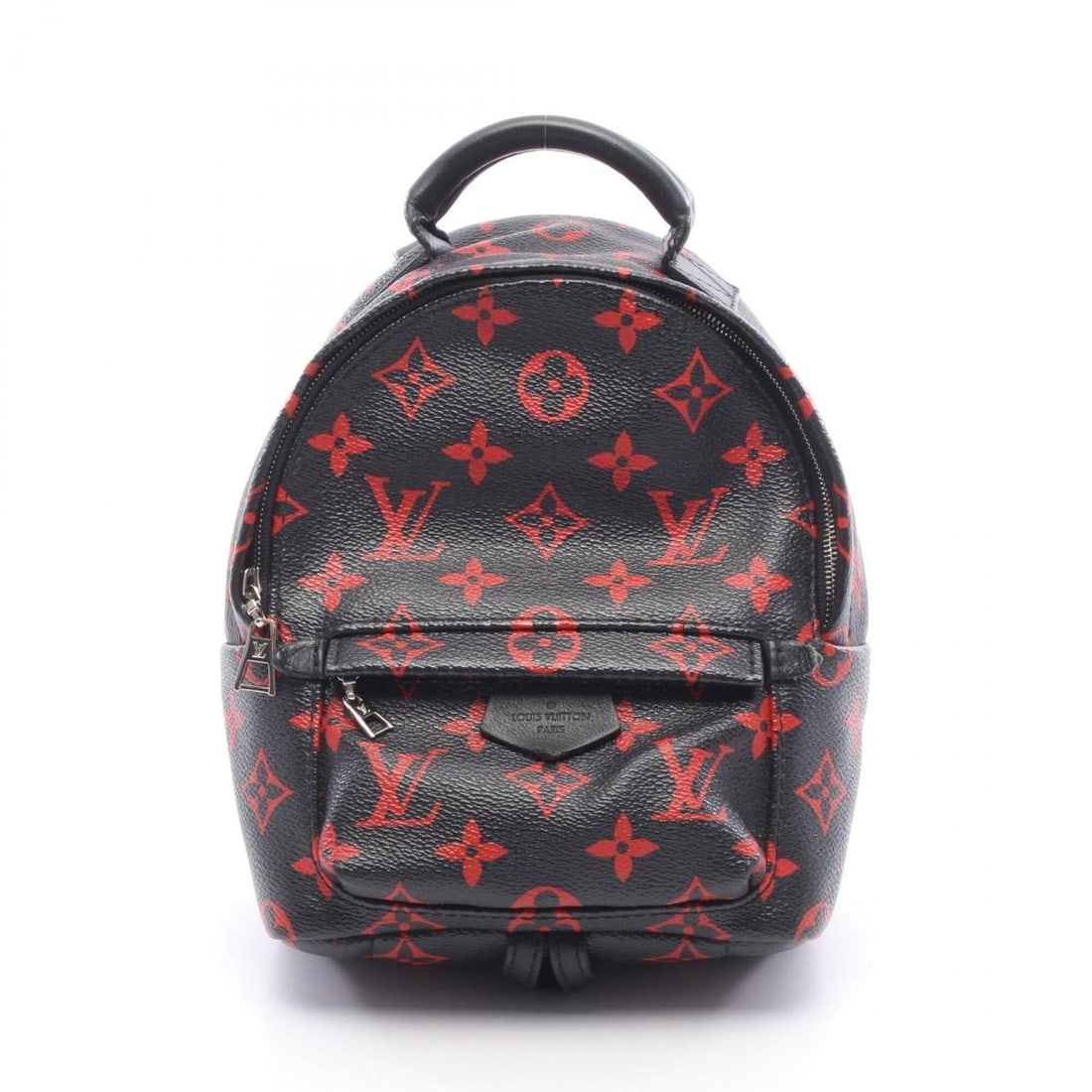 Louis Vuitton Palm Springs Mini Backpack, Monogram Infra Rouge, Rucksack, Handbag, Coated Canvas,: --- Catalog ---Category: SizeSize (HxWxD): 21cm x 15.5cm x 8.5cm / 8.26'' x 6.1'' x 3.34''Category: DesignType: Backpack, HandbagColor: Black, Red colorGender: WomenMaterial: Coated canvas , PVC ,