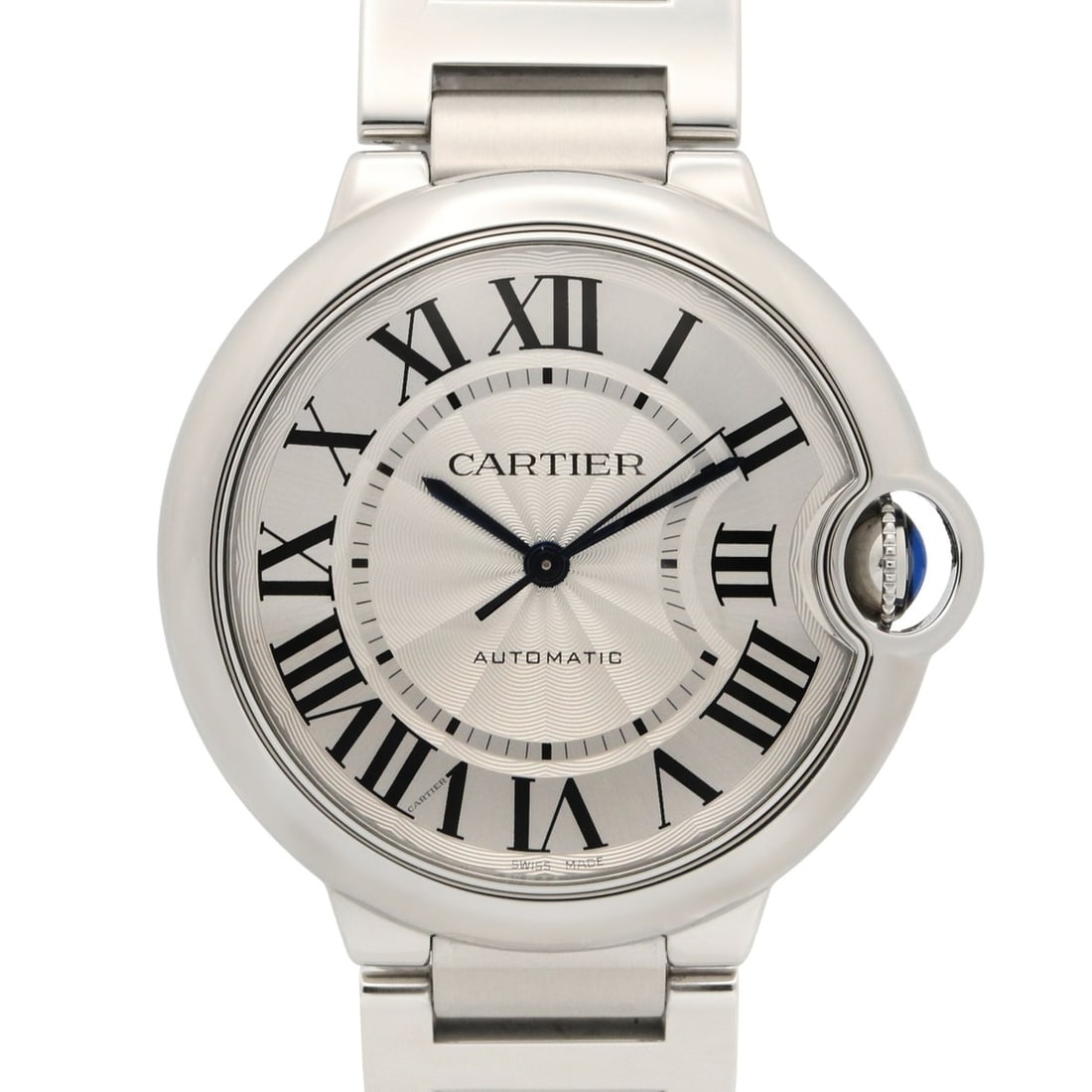 Cartier Ballon Bleu de Boys' Watch, Stainless Steel, Silver Tone, WSBB0048