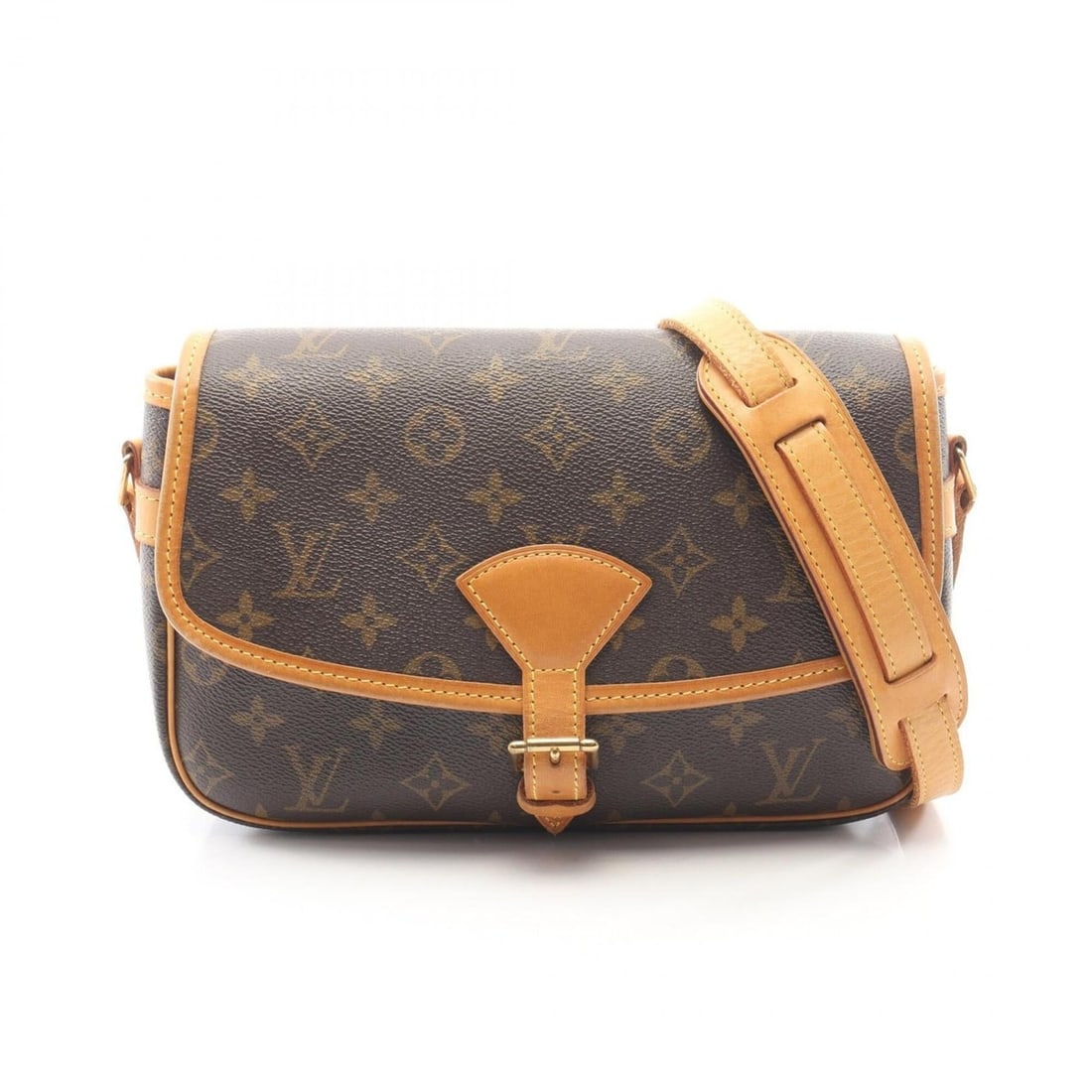 Louis Vuitton Sologne Monogram Shoulder Bag/Handbag, Coated Canvas and Leather, Women's, Brown,: --- Catalog ---Category: SizeSize (HxWxD): 18cm x 26cm x 8cm / 7.08'' x 10.23'' x 3.14''Category: DesignType: Handbag, Shoulder bagColor: BrownGender: WomenMaterial: PVC , Coated canvas , Leather Cate