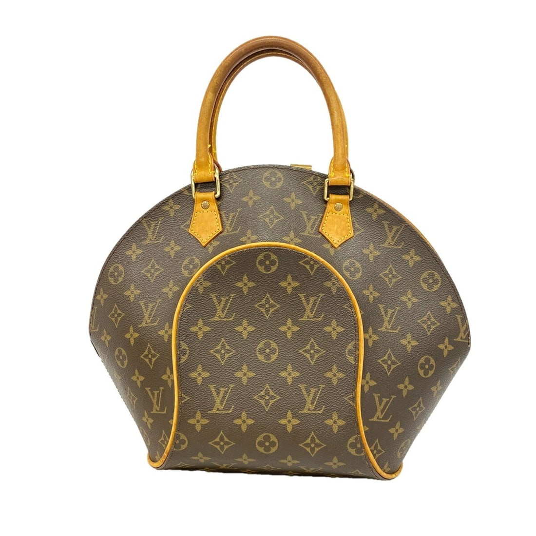 Louis Vuitton Monogram Ellipse MM Handbag M51126 Brown Women's
