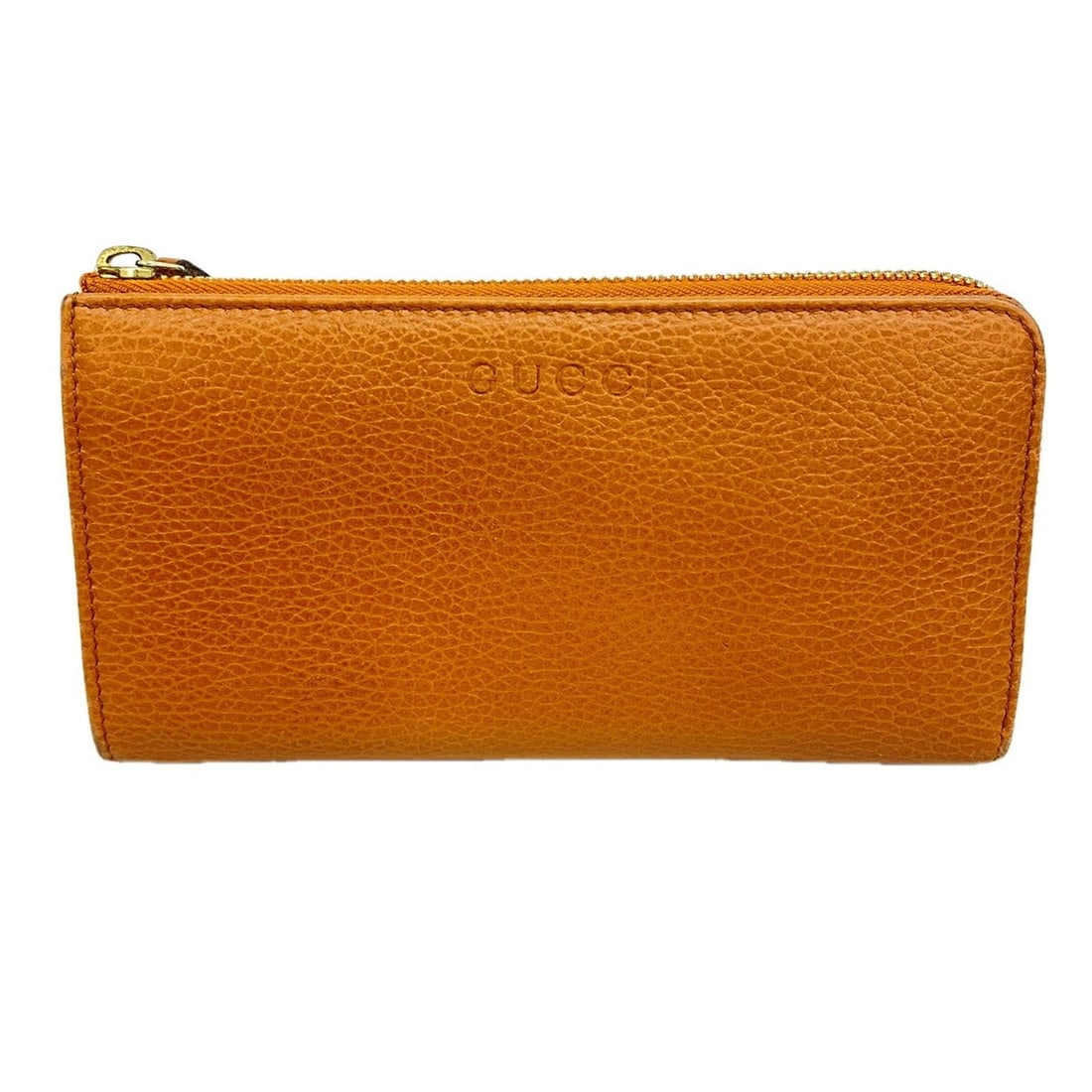 Gucci long wallet 332747 leather brown women's