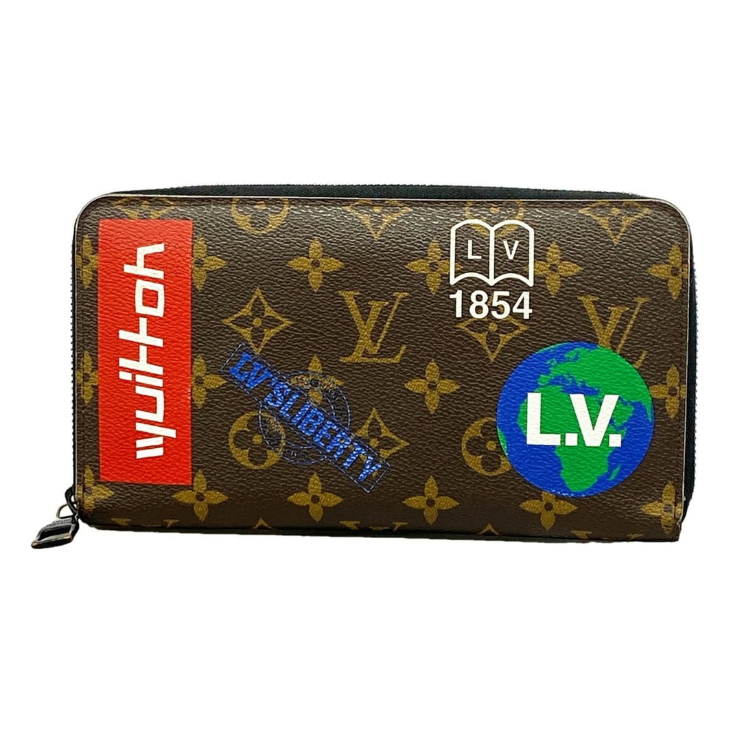 Louis Vuitton Monogram Story Zippy Organizer Long Wallet M67826 Brown Men's P3291241
