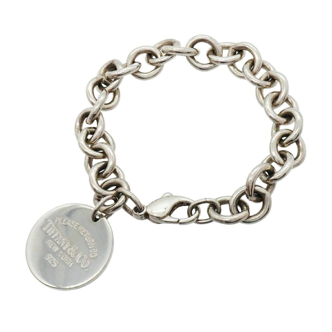 Tiffany & Co. Return to Circle Bracelet, Sterling Silver 925, Women's