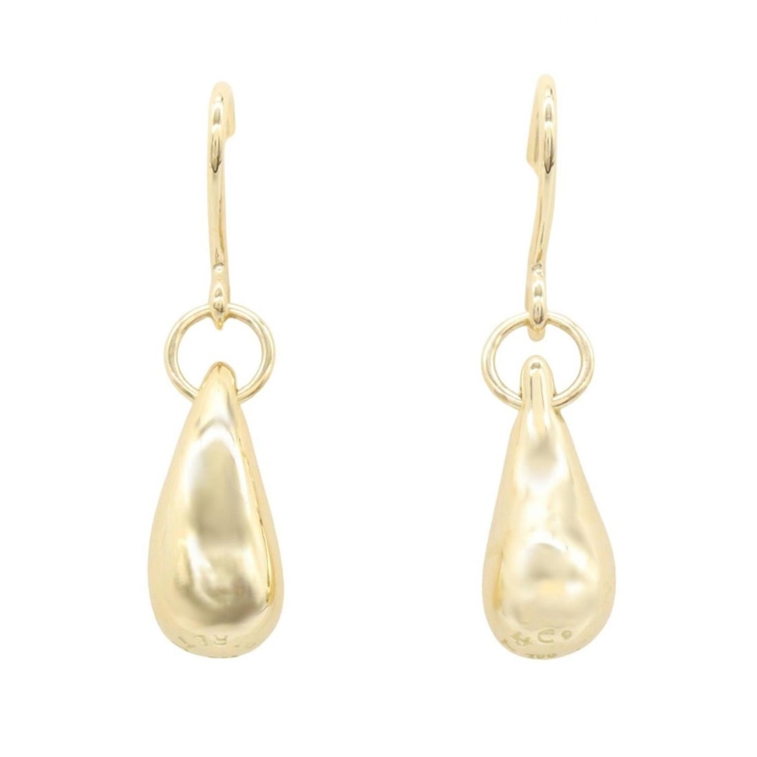 Tiffany & Co. Teardrop Earrings, 18K (Yellow Gold), Women's, Gold Tone, 60142375