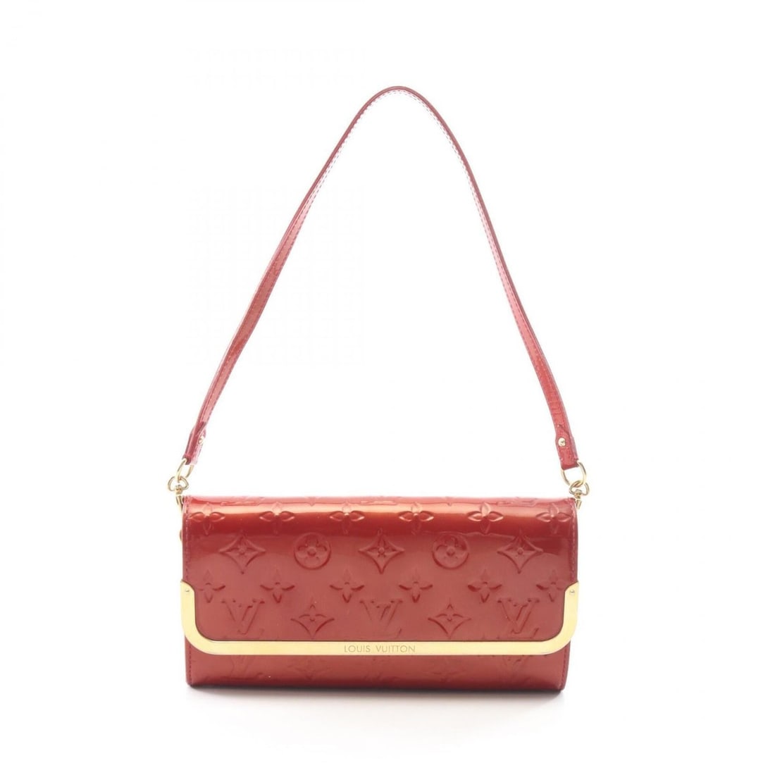 Louis Vuitton Rossmore MM Shoulder Bag/Handbag, Leather, Vernis, Women's, Red, M91550
