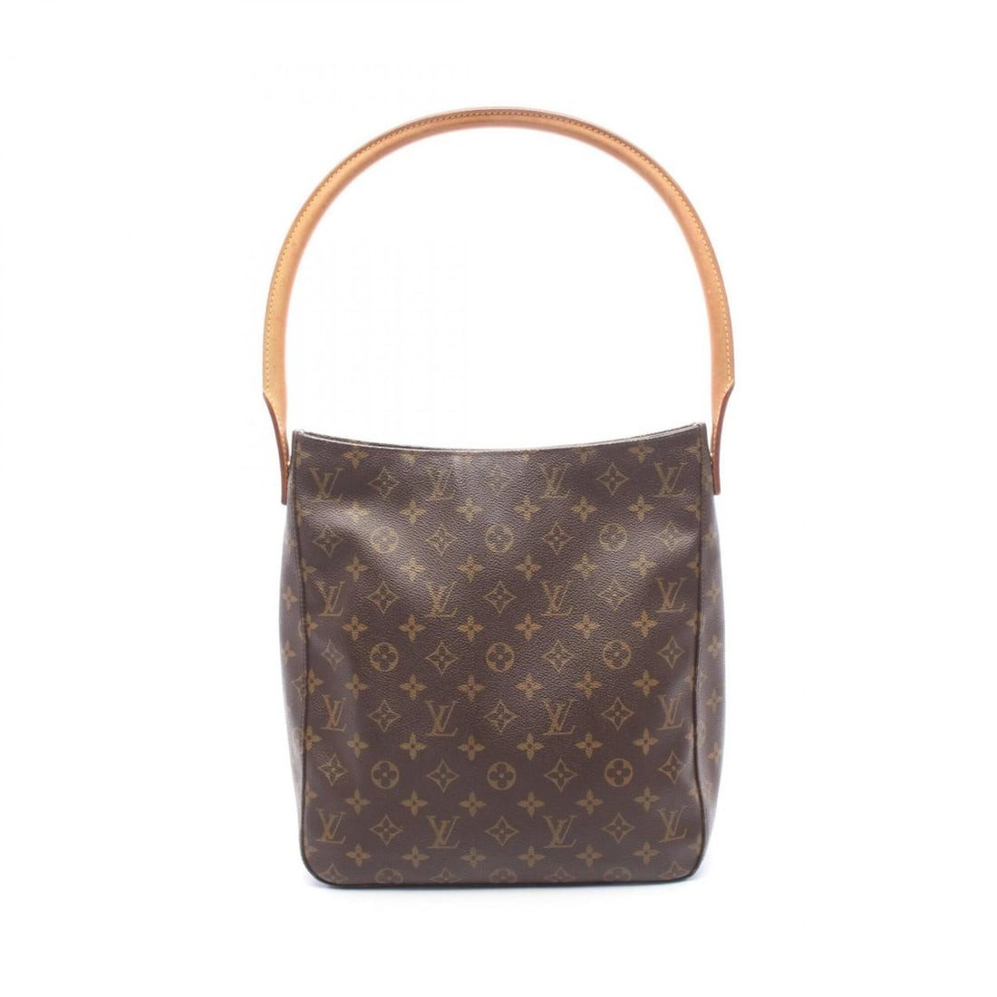 Louis Vuitton Looping GM Monogram Shoulder Bag/Handbag, Coated Canvas and Leather, Women's, Brown,