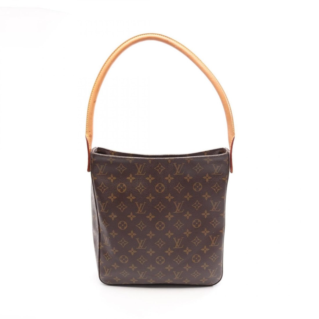 Louis Vuitton Looping GM Monogram Shoulder Bag/Handbag, Coated Canvas and Leather, Women's, Brown,