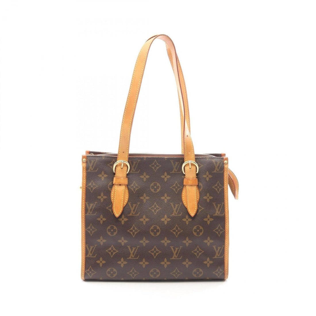 Louis Vuitton Popincourt O Monogram Tote Bag Handbag, Coated Canvas Leather, Women's, Brown, M40007