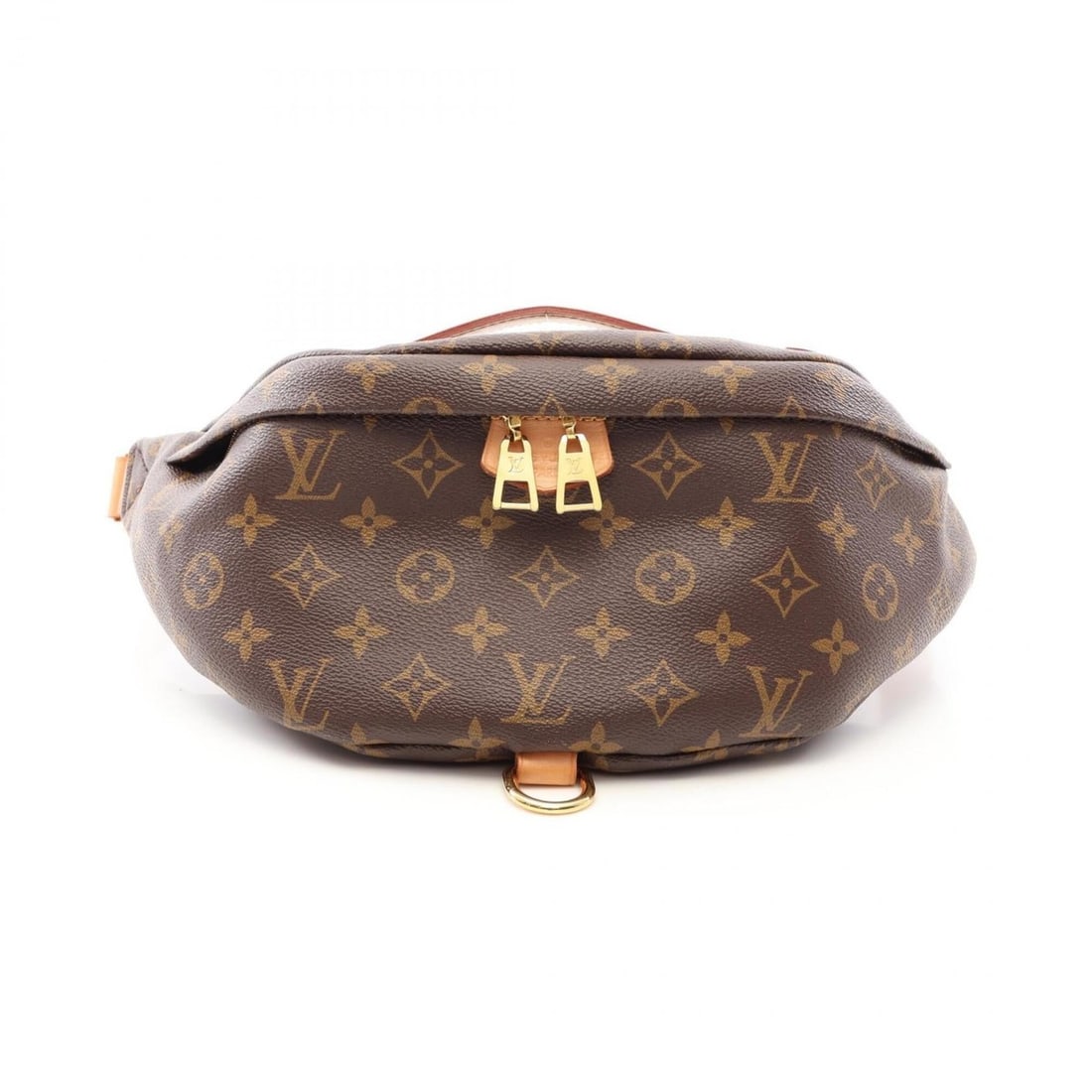Louis Vuitton Bumbag Monogram Waist Bag Body Handbag Coated Canvas Leather Men's Women's Brown