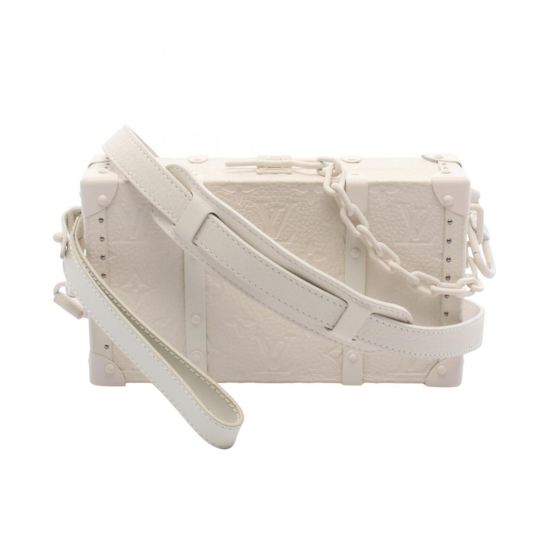 Louis Vuitton LOUIS VUITTON Wallet Trunk Monogram 2-Way Second Bag Clutch Handbag Leather Women's: --- Catalog ---Category: SizeSize (HxWxD): 12.5cm x 21cm x 6cm / 4.92'' x 8.26'' x 2.36''Category: DesignType: Clutch bag, HandbagColor: WhiteGender: WomenMaterial: Leather Category: GeneralBrand: Lou