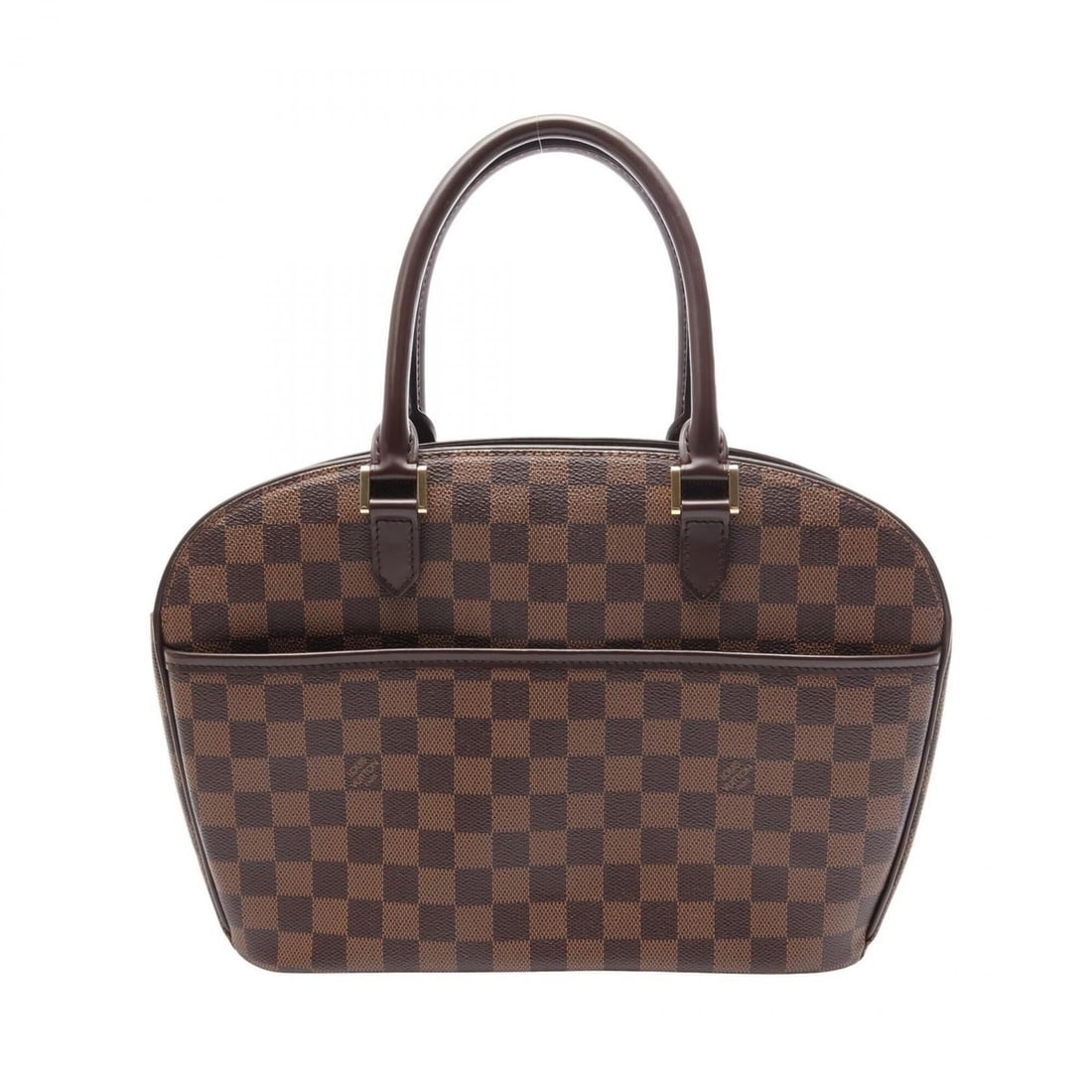 Louis Vuitton Salia Horizontal Damier Ebene Handbag, Coated Canvas Leather, Women's, Brown, N51282: --- Catalog ---Category: SizeSize (HxWxD): 23.5cm x 30cm x 9cm / 9.25'' x 11.81'' x 3.54''Category: DesignType: HandbagColor: BrownGender: WomenMaterial: Coated canvas , PVC , Leather Category: Genera