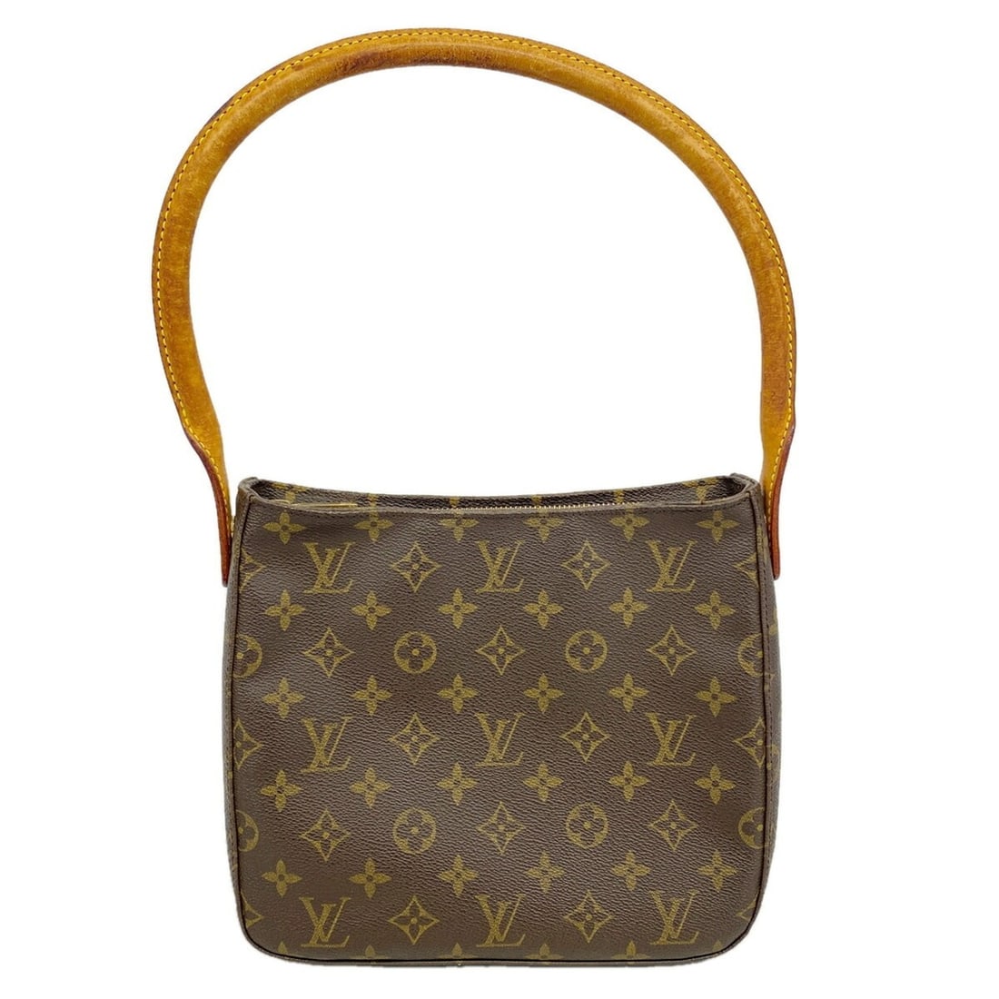 Louis Vuitton Monogram Looping MM Shoulder Bag M51146 Brown Women's