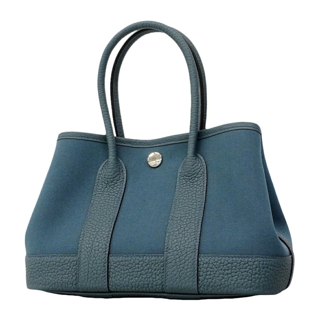 Hermes Neo Garden Tote Bag, Toile Officier Negonda, Blue Tempette, G stamp, Ladies'.