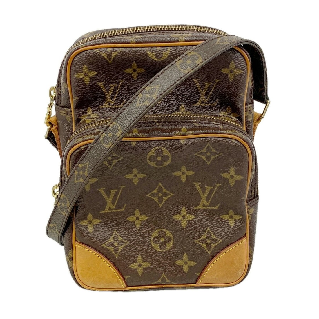 Louis Vuitton Monogram Amazon Shoulder Bag M45236 Brown Women's