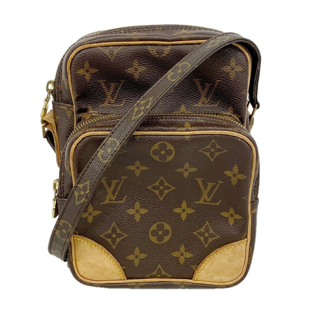 Louis Vuitton Monogram Amazon Shoulder Bag M45236 Brown Women's