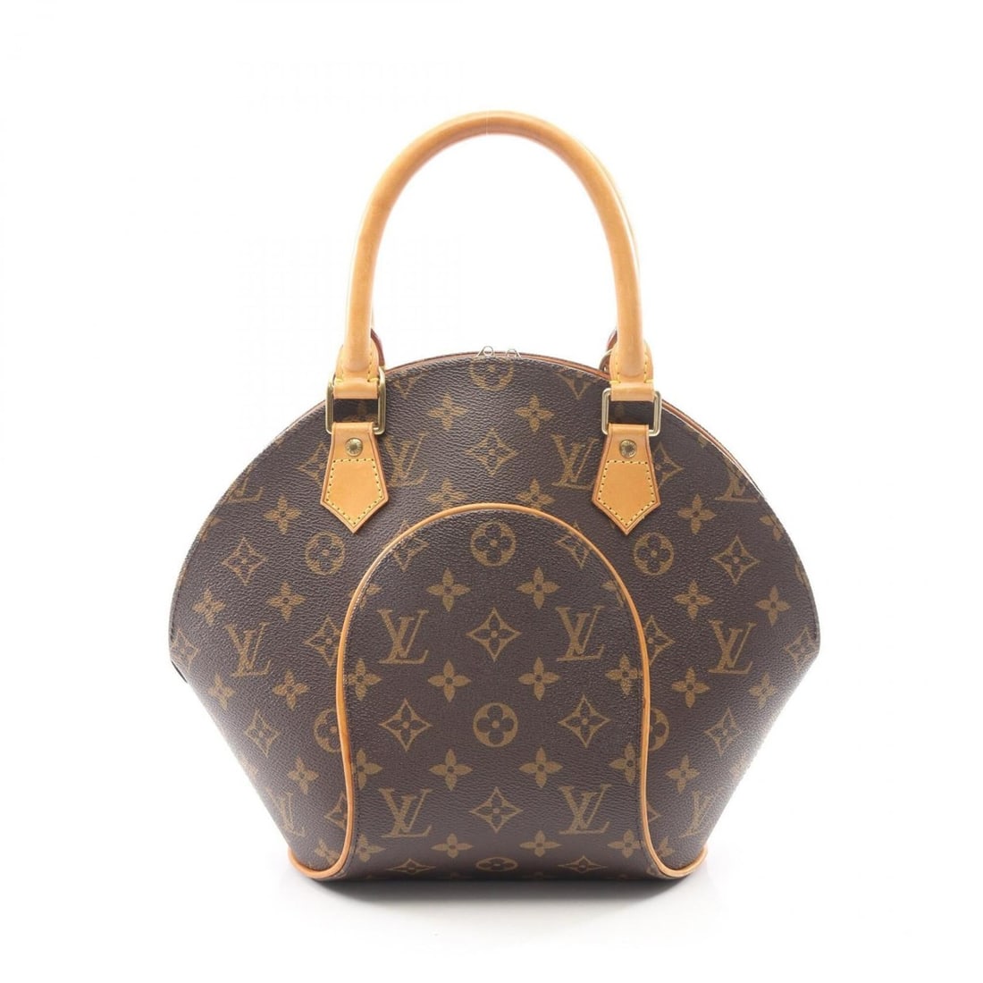 Louis Vuitton Ellipse PM Monogram Handbag, Coated Canvas Leather, Women's, Brown, M51127