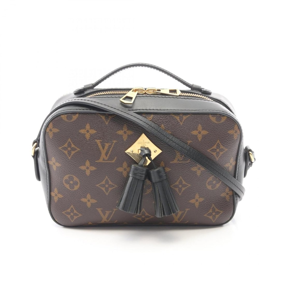 Louis Vuitton Saint-Onge Monogram Noir 2-Way Shoulder Bag/Handbag, Coated Canvas and Leather,