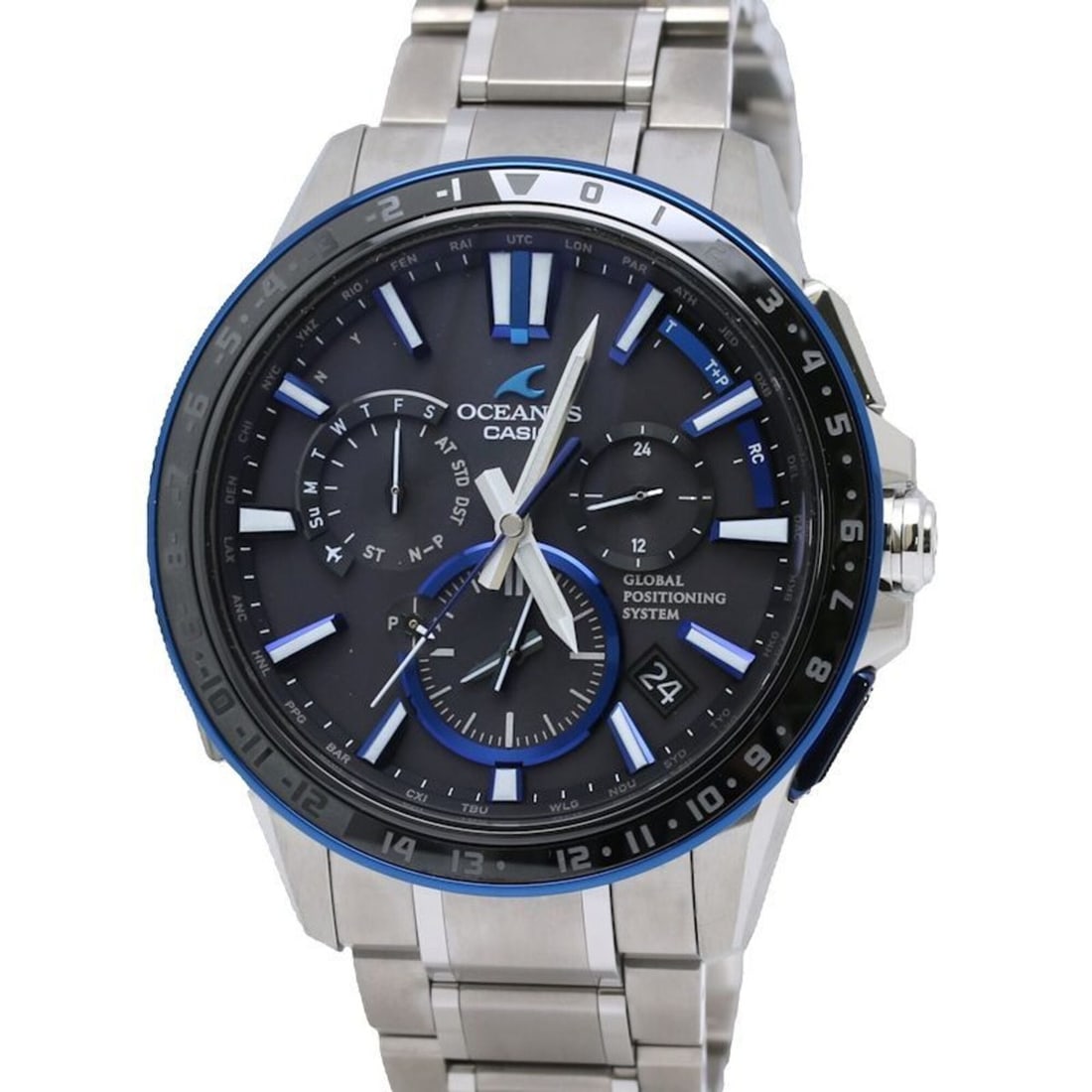 CASIO Oceanus OCW-G1200-1AJF Men's Titanium Watch 130550