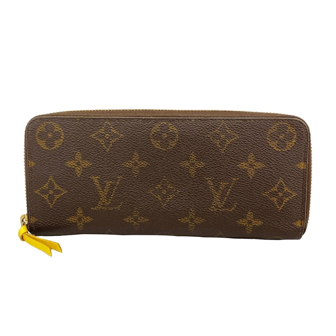 Louis Vuitton Monogram Portefeuille Clemence Long Wallet M60744 Mimosa (Women's)