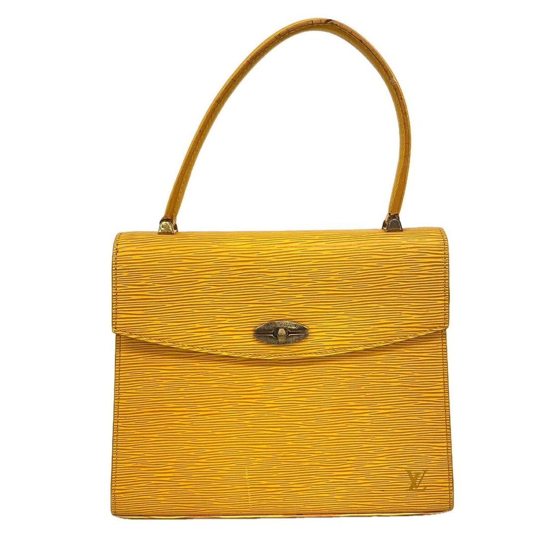 Louis Vuitton Epi Malzerbes Handbag M52379 Jaune (Women's)