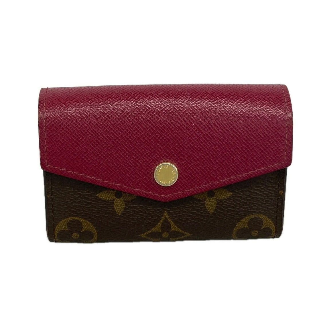 Louis Vuitton Business Card Holder/Card Case, Monogram Multicartes Sarah, M61273, Fuchsia, Ladies: --- Catalog ---Category: DesignType: Card caseColor: FuchsiaGender: WomenCategory: GeneralMPN: M61273Brand: Louis VuittonCategory: Physical PropertiesSize (HxWxD): 7cm x 10.5cm x 3cm / 2.75'' x 4.13''