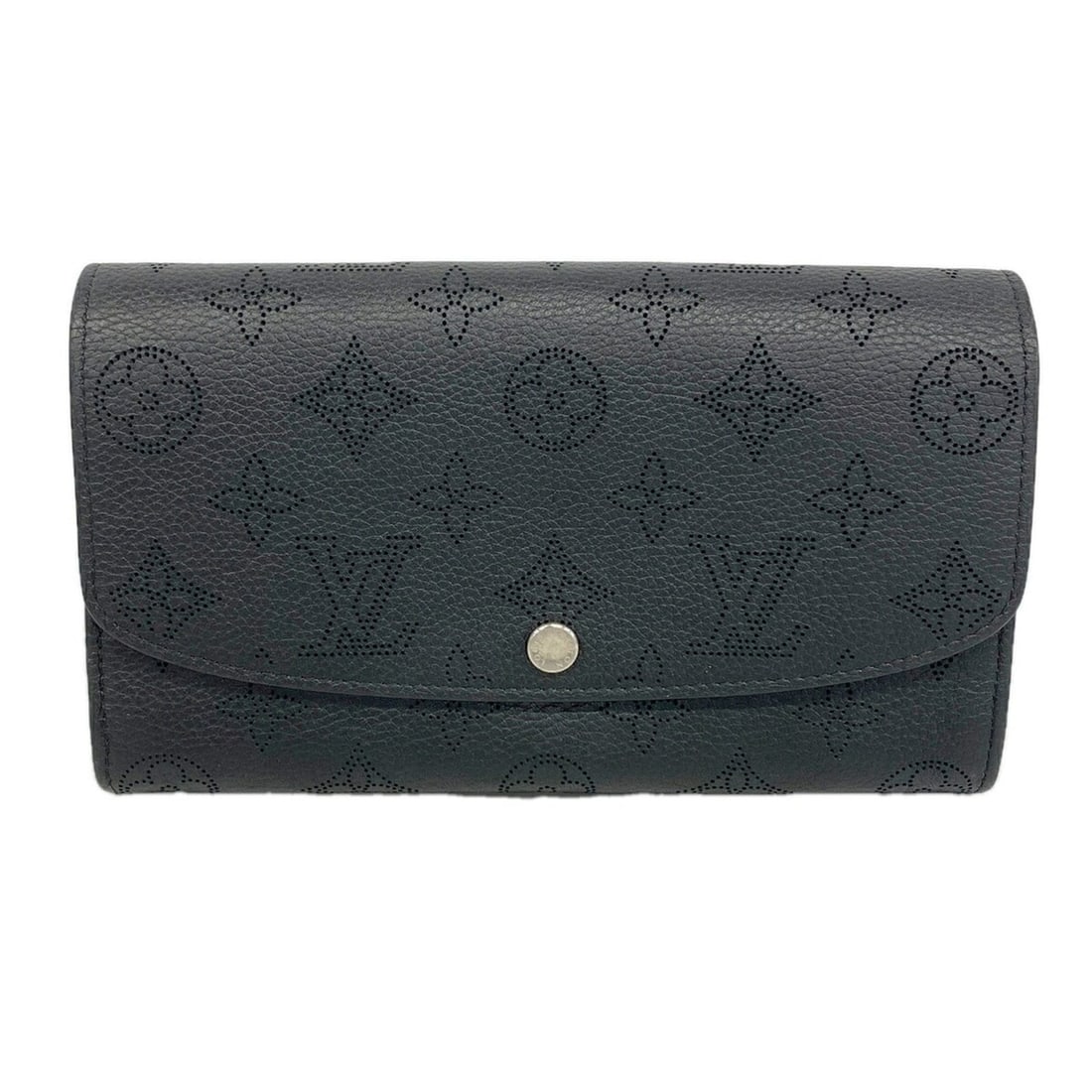 Louis Vuitton Mahina Portefeuille Iris Long Wallet M60143 Noir (Women's): --- Catalog ---Category: SizeSize (HxWxD): 11cm x 19cm x 2.5cm / 4.33'' x 7.48'' x 0.98''Category: DesignType: Long wallet (bi-fold)Color: NoirGender: WomenCategory: GeneralMPN: M60143Brand: Louis Vui