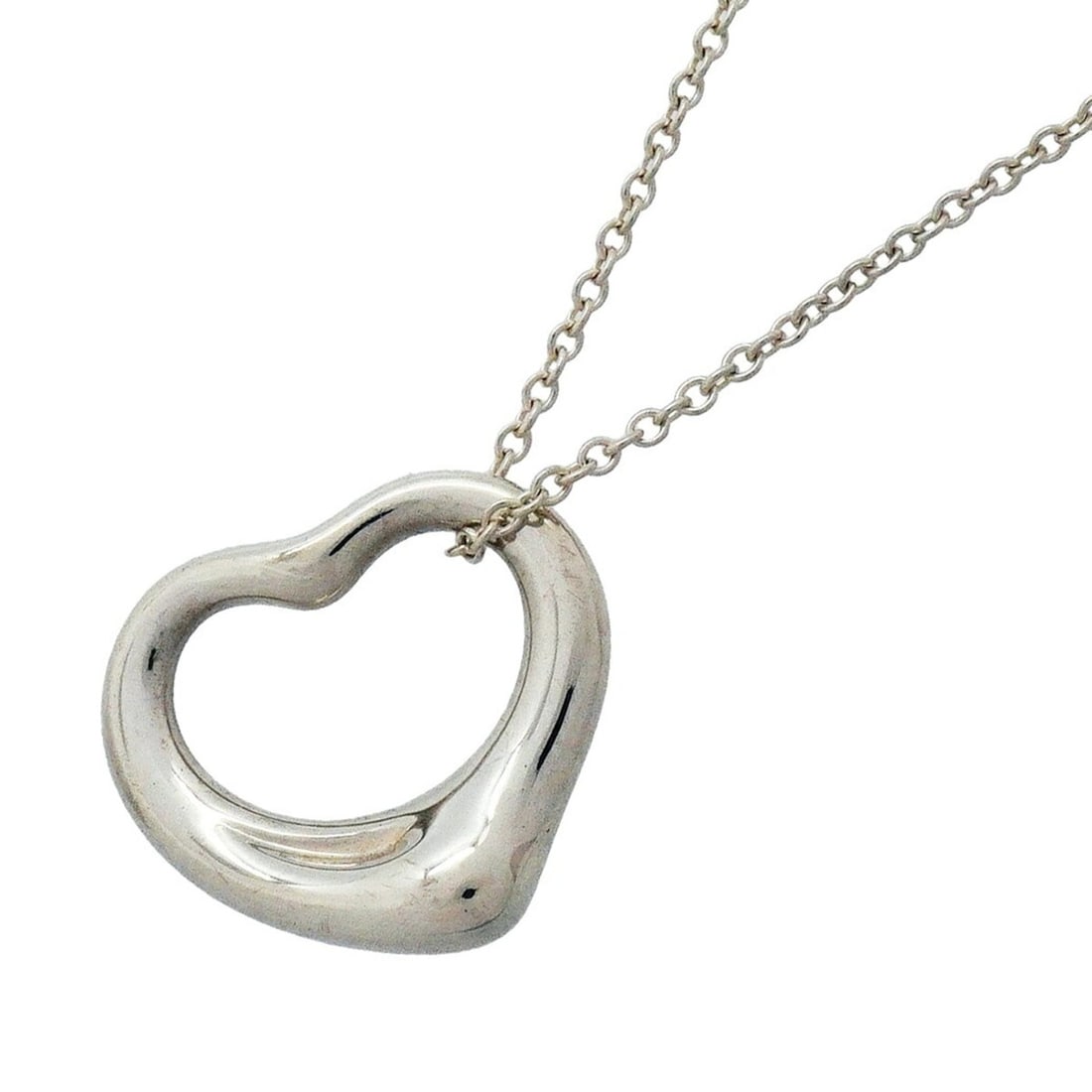 Tiffany & Co. Heart Necklace, Sterling Silver 925, Women's
