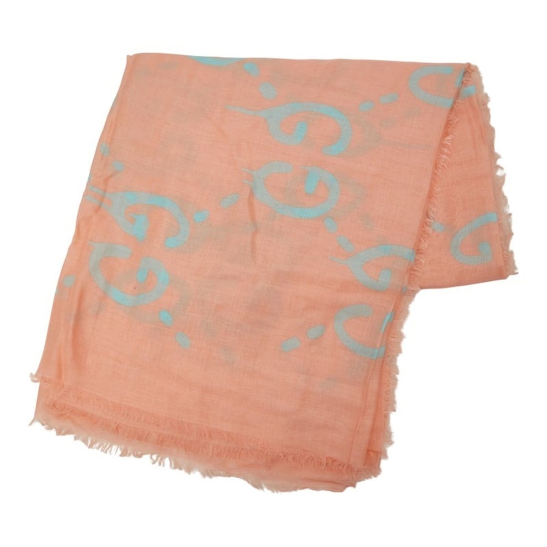 Gucci GG Ghost motif scarf muffler 478723 Pink Blue Silk Modal Women's GUCCI: --- Catalog ---Category: SizeSize (LxW): 1.4m x 1.4m / 55.11'' x 55.11''Category: DesignType: ScarfColor: Blue, PinkGender: WomenMaterial: Silk Category: GeneralMPN: 478723Brand: Gucci--- Item List --