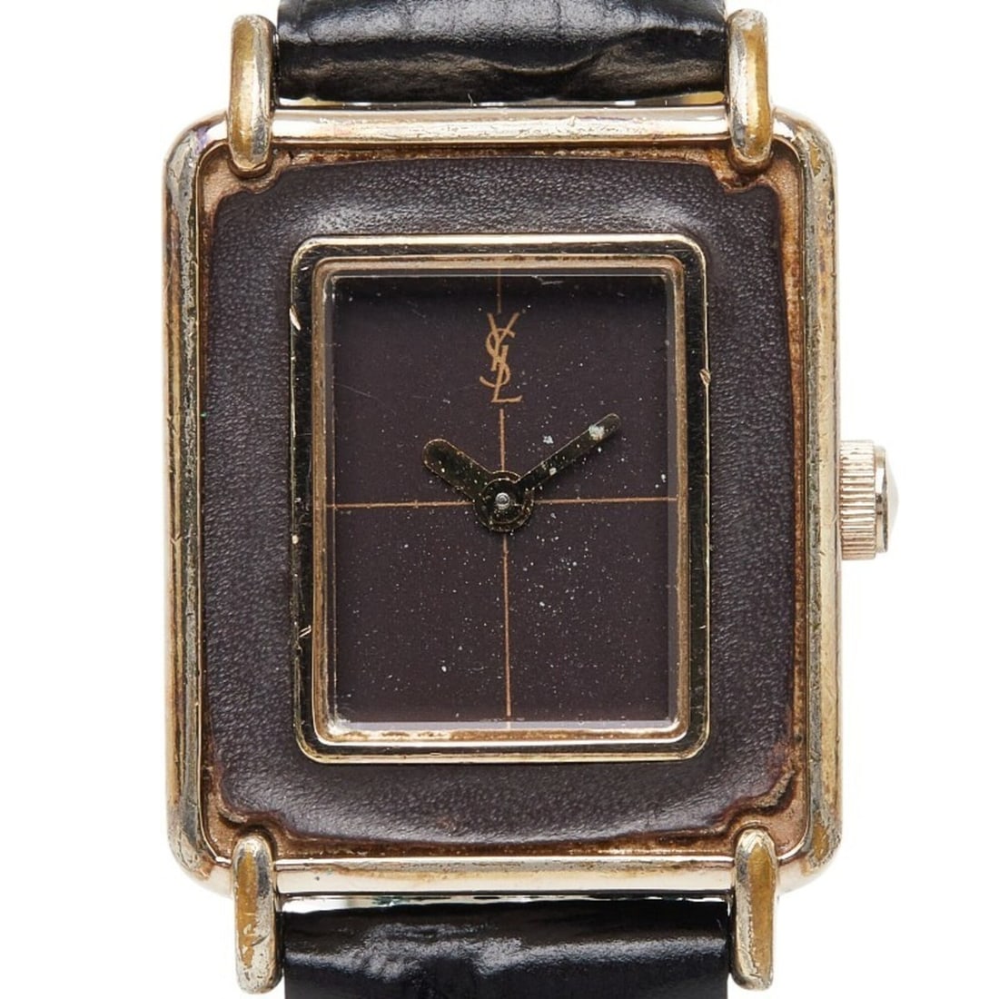 Saint Laurent Macaron Leather-In Watch 4-831268 Quartz Brown Dial Metal Leather Women's SAINT: --- Catalog ---Category: SizeWrist Size: 16.5cm / 6.49''Case Diameter: 21.5mm / 0.85''Category: DesignType: WristwatchGender: WomenColor (Dial): BrownMaterial (Band): LeatherCategory: GeneralMPN: 4-83