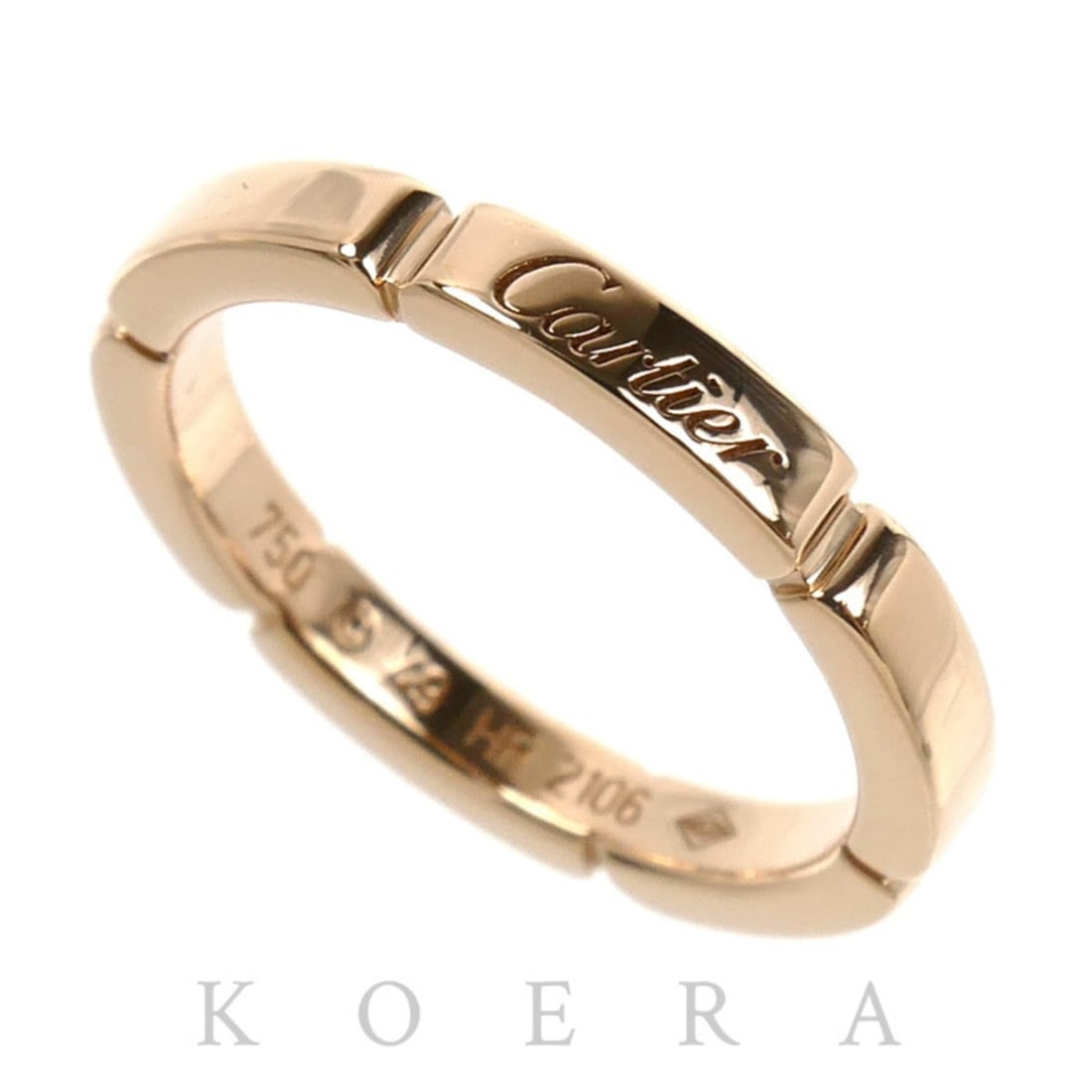 CARTIER Cartier 18KPG Pink Gold Maillon Panthère Ring B4079849 49 3.7g Women's