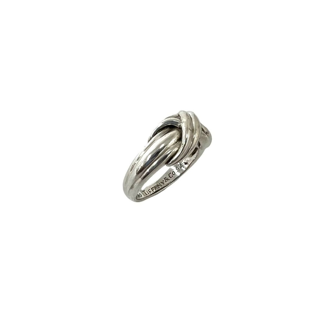 TIFFANY&Co. Tiffany Signature Ring, Sterling Silver 925, Accessory, Silver, Item No. 19847