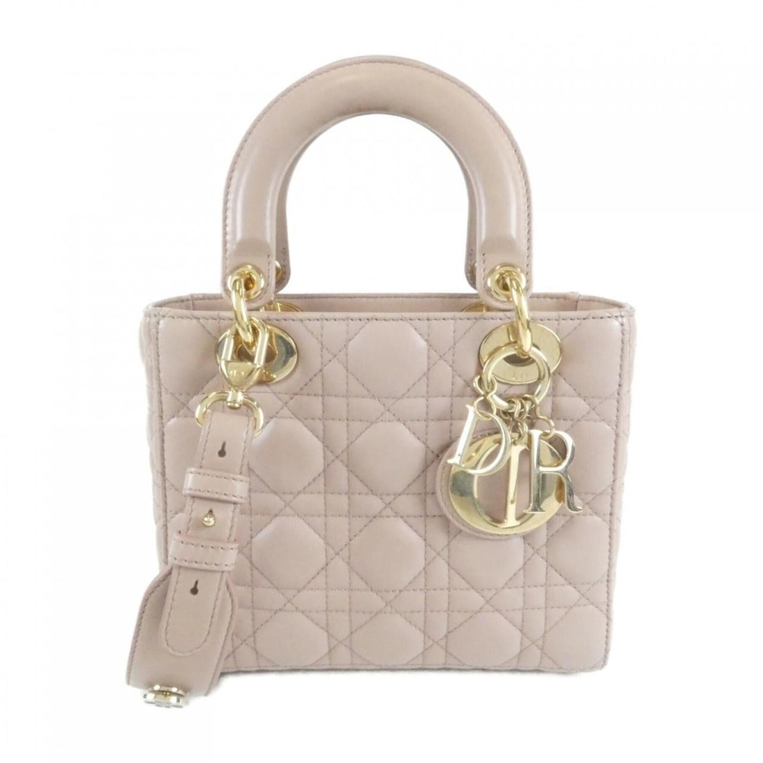 Christian Dior My Lady Small M0532OCAL Handbag: --- Catalog ---Category: SizeSize (HxWxD): 17cm x 20cm x 8cm / 6.69'' x 7.87'' x 3.14''Category: DesignType: HandbagColor: Pink beigeGender: WomenMaterial: Leather Leather/Fur Type: LambskinCategory: 