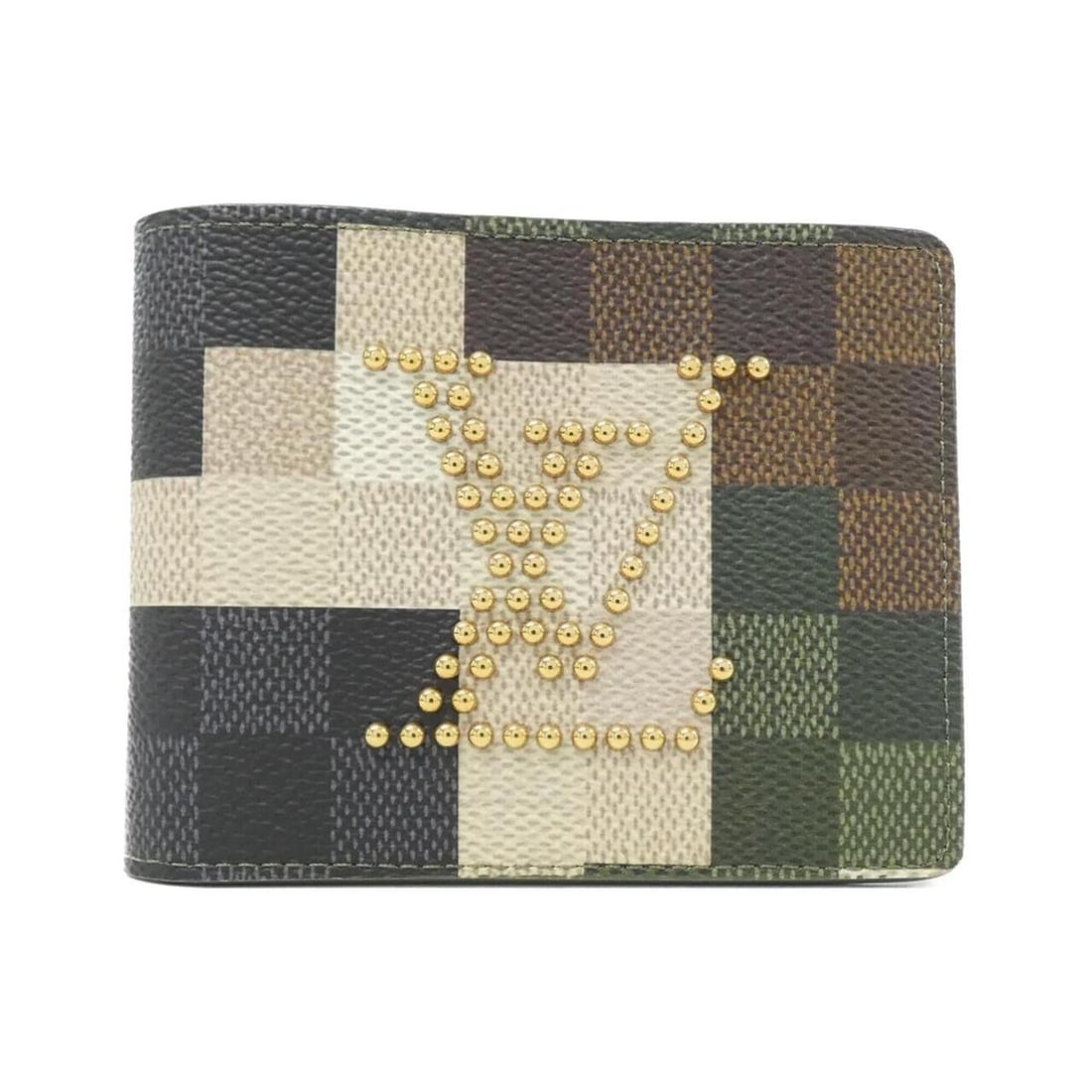 Louis Vuitton Damouflage Portefeuille Slender M83166 Billfold: --- Catalog ---Category: SizeSize (HxWxD): 8cm x 11cm x 2cm / 3.14'' x 4.33'' x 0.78''Category: DesignType: Wallet (bi-fold)Color: VertGender: MenMaterial: Coated canvas Category: GeneralBrand: Louis