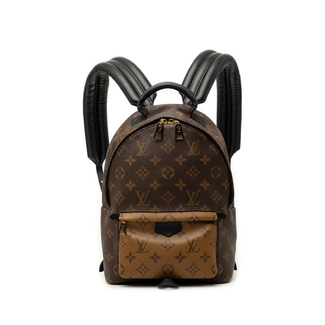 Louis Vuitton Monogram Reverse Palm Springs Backpack M43116 Brown Leather Women's LOUIS VUITTON