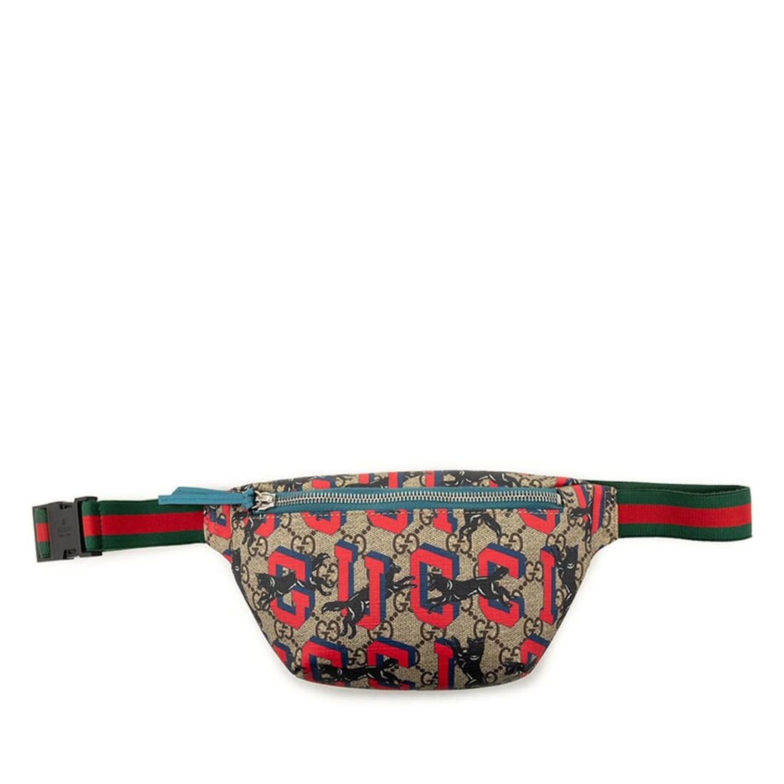 Gucci Children's GG Supreme Sherry Line Waist Bag/Body Bag 502095 Beige Red Women's GUCCI