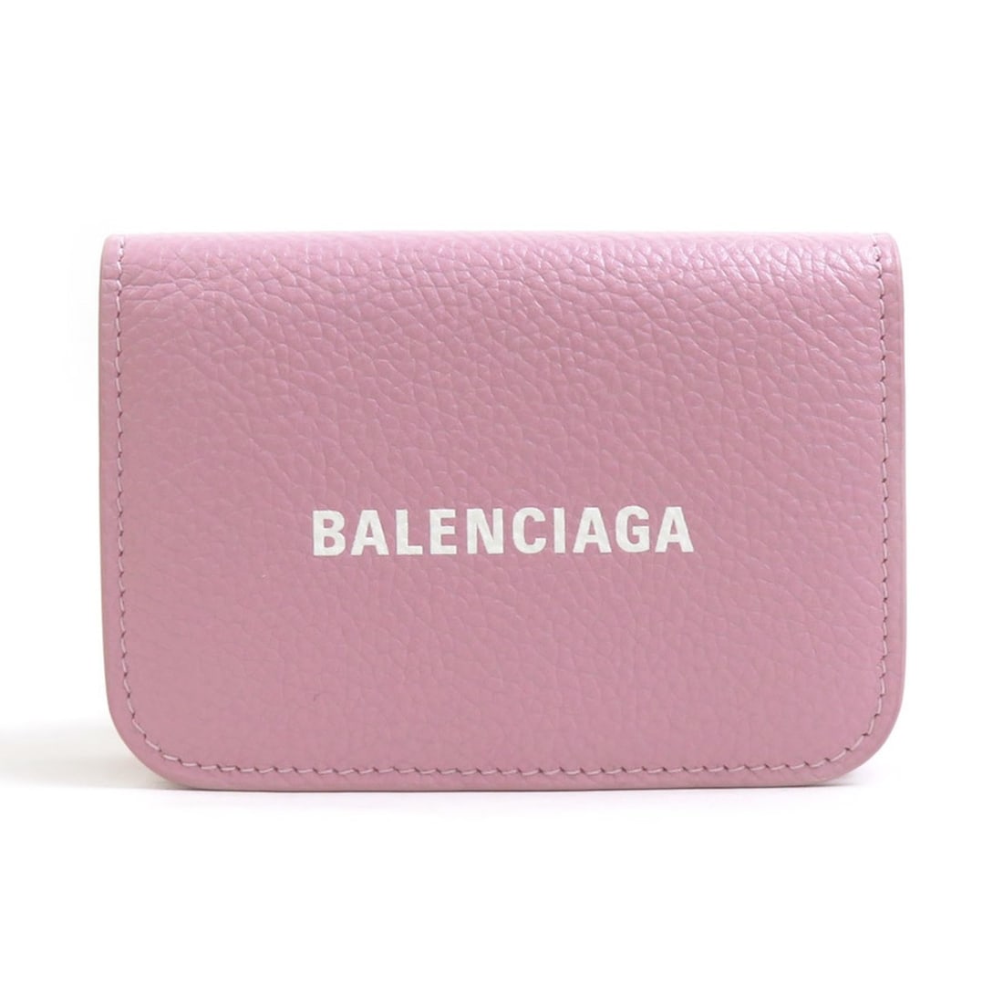Balenciaga BALENCIAGA Tri-fold Wallet Leather Pink Men's Women's 593812 56764b
